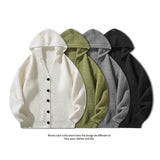 Autumn Mens Sweater Cardigan Knitted Long Sleeve Male Casual Fashion Knitwear Clothing