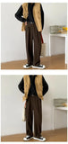 Casual Pants Men Simple Japanese Solid Loose Formal Baggy Streetwear Leisure All-match Office Clothing Fashion Trousers Classic