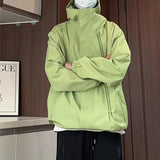Men's Hooded jacket Windbreaker Man Oversize Windshield Jacket Men Spring Coat Mens Camping Jackets Male Work Wear Clothes