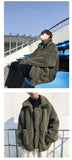 American Autumn/Winter Street Men and Women Trendy Personalized Jackets for Couples Loose Retro Loose Casual Harajuku Top