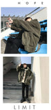 American Autumn/Winter Street Men and Women Trendy Personalized Jackets for Couples Loose Retro Loose Casual Harajuku Top