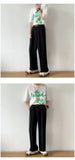 Casual Pants Men Simple Japanese Solid Loose Formal Baggy Streetwear Leisure All-match Office Clothing Fashion Trousers Classic