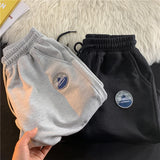 American Retro Basketball Shorts Men's Trendy Summer Thin Japanese Sports Centre Pants Loose Large Size Casual Mid-size Pants