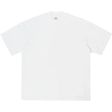 American Classical Small Neck T-shirt 300g Heavy 100% Cotton Short Sleeve T-shirt Men's Summer Leisure Loose Basic Top Tees