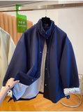 Korean Simple High-end Windbreaker Short Jacket Women Loose Spring Autumn New Style Small Fashion Trend Baseball Jacket