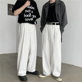 White Baggy Jeans Men Oversized Casual Wide Leg Jeans Men Streetwear Korean Loose Straight Jeans Mens Denim Trousers S-3XL