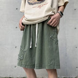 Summer Shorts Men Loose spodenki meskie Vintage Denim Basic SimpleHot Sale High Waist Leisure Ulzzang Streetwear Short