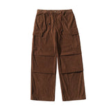 Summer Sports Pants Harajuku Y2k Working Pants for Men Solid Color Men's Cargo Pants Loose Casual Sports Trousers for Men M-3XL