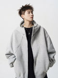 American autumn and winter street fashion personalized hooded sweatshirt for couples loose retro Harajuku casual top y2k