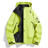 Men's Hooded Workwear Assault Jacket Couple's Outdoor Jacket Quality Casual Sports Windproof Waterproof Jacket