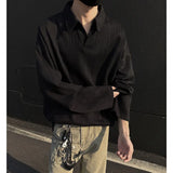 Spring Beige Hoodie Men Fashion Casual Lapel Sweatshirt Men Streetwear Korean Loose Pullover Hoodie Mens Black Hoody M-3XL