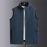Fashion Plus Size Male Warm Waistcoat Fleece Vest Men's Lamb Cashmere Warm Sleeveless Coat Men Brand Clothing Winter Vest