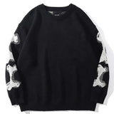 Autumn Sweater Men's Fashion Trend Top High-Quality Design Embroidery Hot Brand Sweater Male