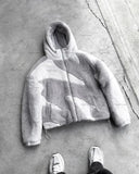 Gothic High Street Trendy Brand Fashion Loose Zipper Jacket Men Y2k American Street Versatile High Collar Oversized Jacket Women