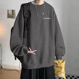 Men's Hoodie Worn Outside Niche Trend Hooded Base Round Neck Jacket Men's Loose Fit