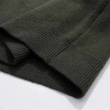 Japanese Trendy Men's Sweaters Light Luxury Knitted Color Clashing O Neck Long Sleeve Pullover Casual High Street Knitwear M-3XL