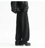 Black Casual Pants Men Oversized Wide Leg Pants Men Grey Sweatpants Streetwear Loose Joggers Sports Pants Mens Trousers M-2XL