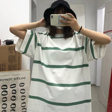 T-shirts Men Retro Summer Ins Fashion Daily Korean Style All-match Couple Handsome Breathable Short Sleeve Holiday Students New