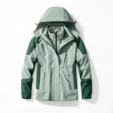 Male New Arrived Winter 3 in 1 Jackets Parkas Unisex Two-pieces Sets Men Outdoor Jacket Waterproof Hiking Coat Windbreaker Coat