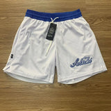 Summer American Jersey Shorts Double-sided Mesh Basketball Shorts Men's Casual Knee Street Shorts Training Quick-dry Half Pants