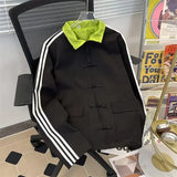Men's Loose-Fit Jacket New Chinese Style Casual Tang Costume Jacket Spring Autumn Season