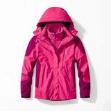 Male New Arrived Winter 3 in 1 Jackets Parkas Unisex Two-pieces Sets Men Outdoor Jacket Waterproof Hiking Coat Windbreaker Coat
