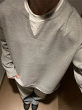 Men Hoodies Fake Two Pieces Autumn Fashion All-match Casual Tops V-neck Cool Handsome Korean Style Male Sweatshirts Tender New