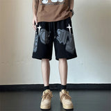 American Shorts Men's Summer Loose Five-point Trendy Casual Oversize Handsome Personalized Basketball High Street Sports Pants