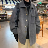 Wool & Blends Jacket for Men High Quality Man Coat Winter Sales Of Deals Cheap Sale Luxury Designer Joker New In Trendy Stylish