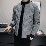 Fashion Clothing New Stand Collar Parka Men Autumn Winter Couple Coat Men Jacket Cotton Padded Jackets Trends New Puffer Jacket