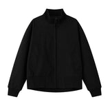 New Spring Autumn Men's Bomber Jackets solid Casual Male Outwear Windbreaker Jacket Mens Zipper Baseball Uniform Coats Clothing