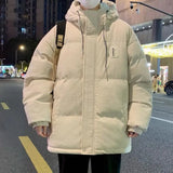 autumn and winter street fashion corduroy thick jacket for men and women couple personalized loose retro casual Harajuku