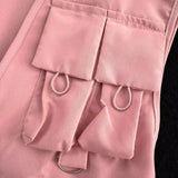 Summer Cargo Vest Men's Breathable Outdoor Leisure Waistcoat High-Quality Loose Fashion Multi-pocket Solid Thin Hot Vests