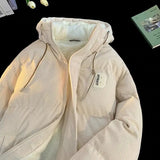 autumn and winter street fashion corduroy thick jacket for men and women couple personalized loose retro casual Harajuku