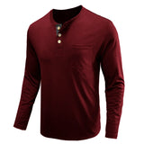 Men Fashion Casual T-Shirts Long Sleeve Tops For Man Soild O Neck Shirts Elastic Gym T Shirt Soccer Tees Streetwear Man Clothing