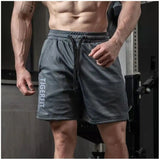 Fitness Shorts Quick-drying Mesh Sports Shorts Men's Summer Running Training Loose Casual Big Size Knee Length Pants