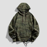 American Camouflage Hoody Mountaineering Suit Work Jacket Men's Hooded Jacket Spring Autumn Hip-hop Handsome Jacket