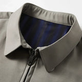 Men New Fashion Turn Down Collar Jacket Brand Outerwear Coats Spring Autumn Smart Casual Classic Luxury Business Jacket