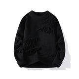 Winter Sweaters Men Warm Fashion Casual Knitted Pullovers Men Streetwear Loose Long Sleeved Sweaters Mens Jumper Clothes M-4XL