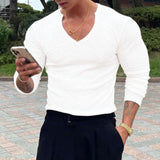Men Sexy Shaping Sports Casual Long-Sleeve Tops New Genderless Fashion Training Fitness Simple Versatile Slim Tshirt Unisex