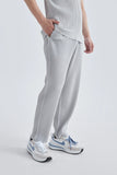 Summer Casual Pants Men Fashion Gray Black Pleated Pants Men Japanese Streetwear Loose Straight Pants Mens Ice Silk Trousers