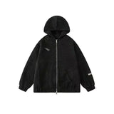 Y2K Cardigan Hooded Sweatshirts Men Hoodies Coat Male Spring Autumn Harajuku Zipper Jacket Streetwear Hip Hop
