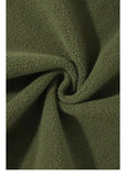 Double-sided Fleece! Retro Military Green Straight-leg Pants Women Loose Thickened Warm Drawstring Casual Wide-leg Pants Men