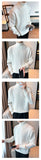 New Korean Retro Men Basic Sweater Luxury Knit Solid Color Turtleneck Long Sleeve Pullover Casual Textured High Quality Knitwear