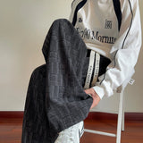 Corduroy Pants Men Fashion Retro Printed Casual Pants Men Streetwear Hip-hop Loose Wide Leg Pants Mens Trousers Large Size 4XL