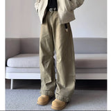 NEW pants Unisex Straight Leg Loose Fit Cotton Casual Pants Outdoor Sportswear  Trendy Versatile Trousers Men Women Fashion