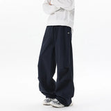 Spring Men Pants Casual Loose Wide Leg Trousers fashion Comfort Fit Floor Sweeping Long Drop Pants Relaxed Streetwear
