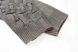 Autumn and winter American fashion men and women knitted hooded couple loose retro personality Harajuku casual sweater y2k