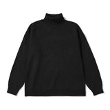 2025 New Autumn Men Turtle Neck Sweater Unisex Casual Loose Fit Trendy Knitted Top Pullovers Outwear Clothing Oversized M-3XL