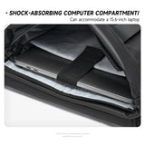 Travel Backpack Men Business Backpack School Waterproof Bag Large Capacity Leather Backpack Casual PVC Bag For Manager Teenagers